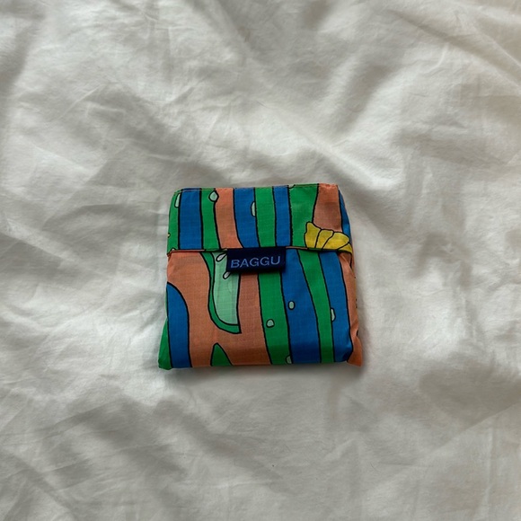 Baggu standard reusable cucumber print NWOT - Picture 1 of 2